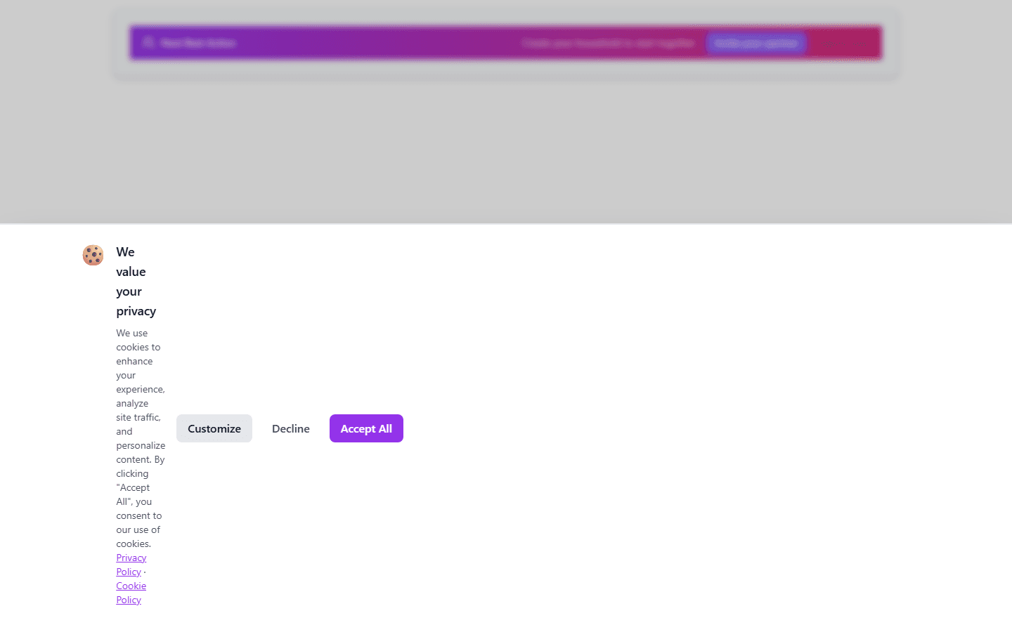 BabyTime compare and decide view